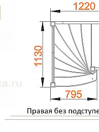 Межэтажная лестница ЛС-91м на 90° пр.