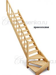 Межэтажная лестница ЛЕС-07 правозаходная
