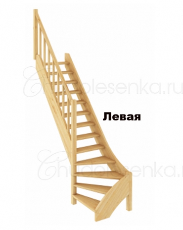 Межэтажная лестница ЛС-07м/1 лев.