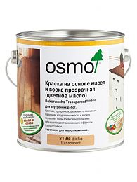Цветные масла OSMO Dekorwachs Transparent